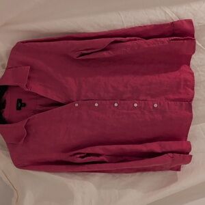 Talbots Vibrant Pink Blouse